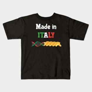 Pasta DNA, love Italy It’s in my DNA T-shirt Kids T-Shirt
